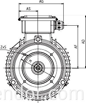 BEIDE YVF2 series Low-Voltage Three-phase Asynchronous Motor